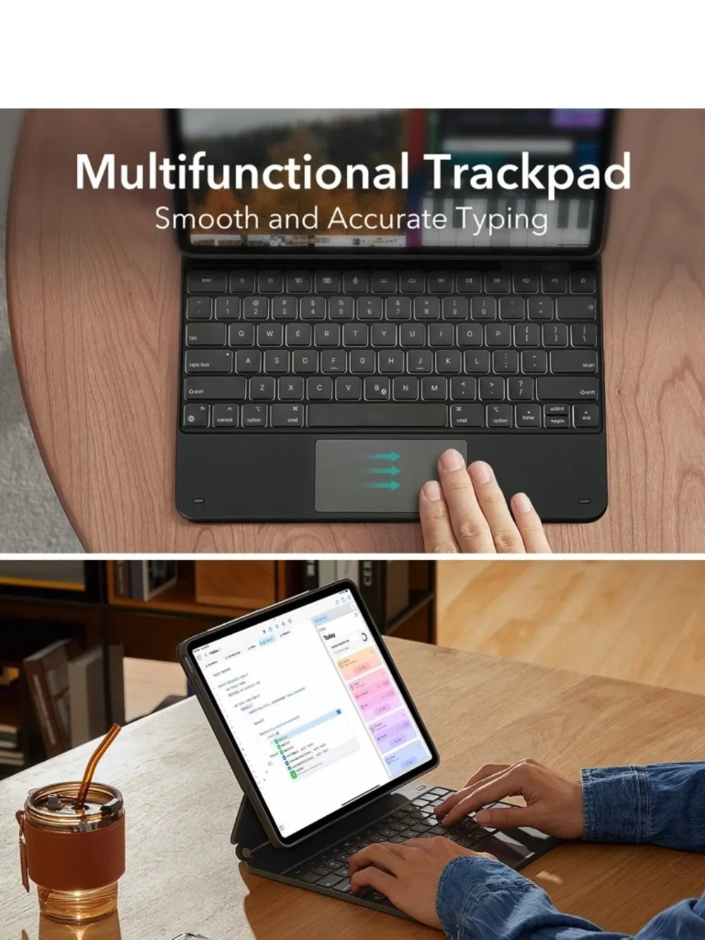 Magnetic Keyboard Case 360 for iPad Air 13